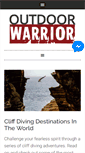 Mobile Screenshot of outdoorwarrior.com